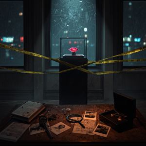 The Midnight Mystery: Past Continuous & Simple Past