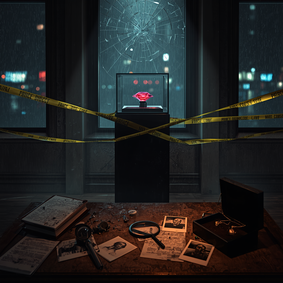 The Midnight Mystery: Past Continuous & Simple Past
